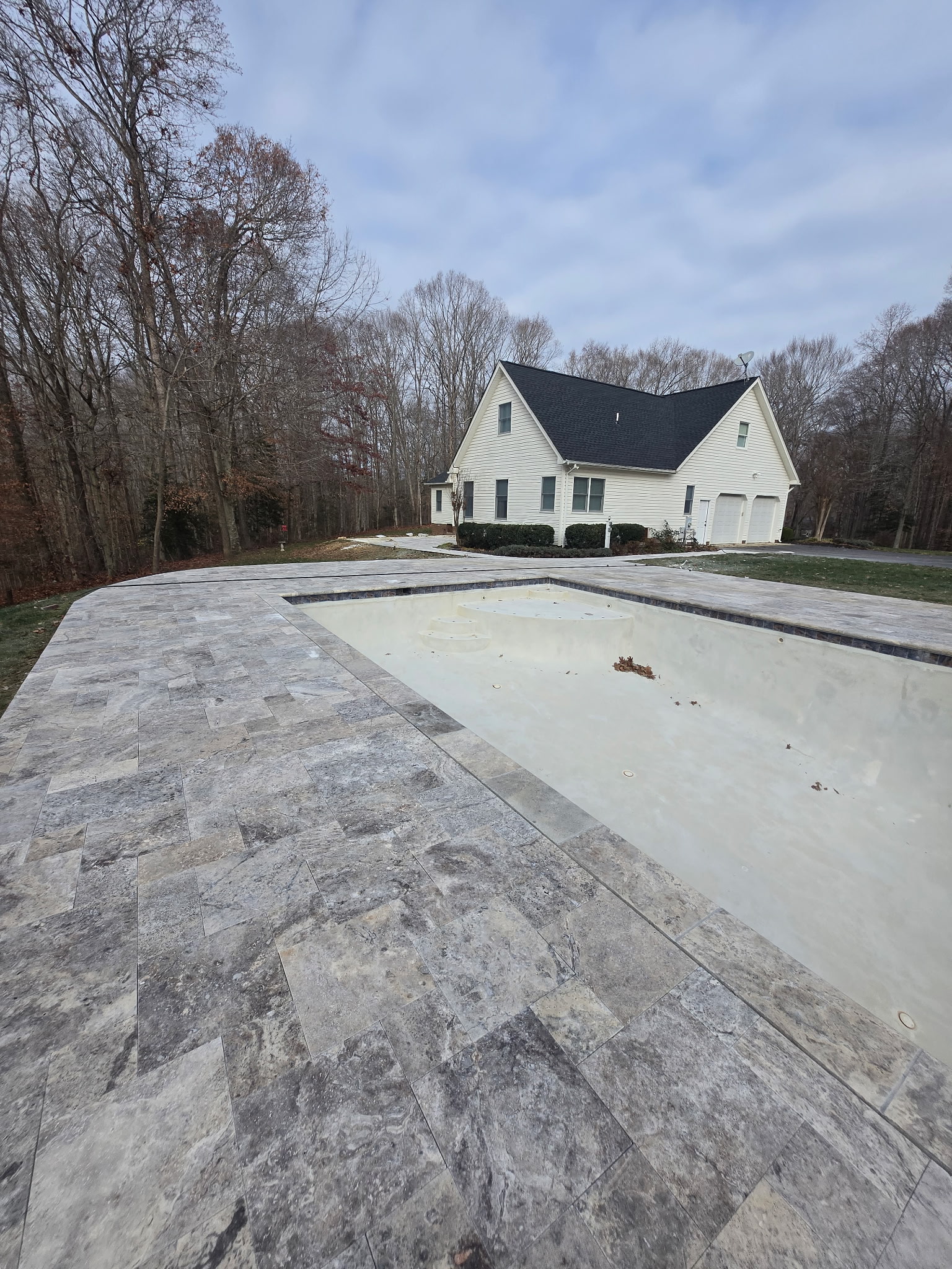 Pool renovation and decking